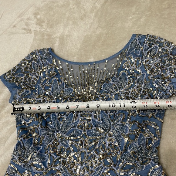 Aidan Maddox beaded cocktail dress size 0 - Picture 15 of 17
